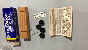 lot 2049 image: Grand Prix Pinewood Derby Car Kit