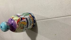 lot 2052 image: Hand-Painted Ceramic bell