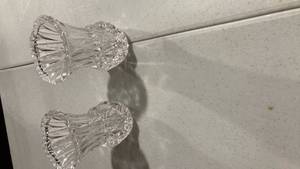 lot 2055 image: Crystal Glass toothpick holder