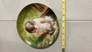 lot 2067 image: Pemberton & Oakes Decorative Child with turtle Plate