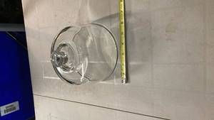 lot 2098 image: Crystal Glass Display Dome Cloche Bell