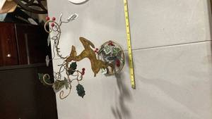 lot 2133 image: Party light angel candle holder, iron
