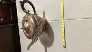 lot 2153 image: Silver Plated TeaCoffee Pot