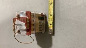 lot 2223 image: Winter House Christmas Ornament