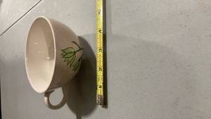 lot 2233 image: Hermann Design & Son Floral Teacup