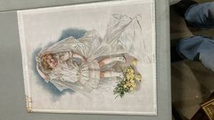 lot 2304 image: Victorian Era Ballet Dancer Art Print 12  by 15