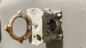 lot 2310 image: Decorative White Porcelain trinket, figuring