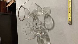 lot 2316 image: Miscellaneous bar glasses