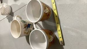 lot 2328 image: Set of mixed cups