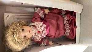 lot 2354 image: 1975 Fisher Price Doll and Original Box