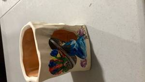 lot 2360 image: Hand Painted Anime Character Ceramic Mug
