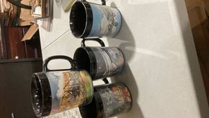 lot 2361 image: Collectible Led Zeppelin Promotional Cups Set