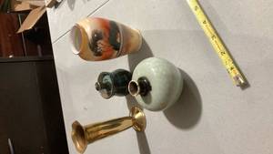 lot 2409 image: A collection of different vases