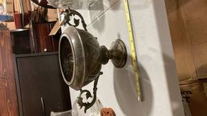 lot 2433 image: 1920s Art Deco Silver Plated Serving Bowl
