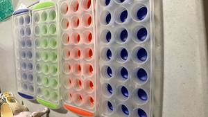 lot 2481 image: Colorful ice tray dots