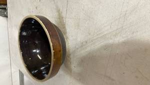 lot 2518 image: Brown Glazed Ceramic Bowl