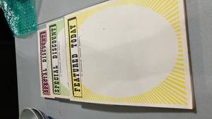 lot 2526 image: Three scratch pads 11 x 7 12