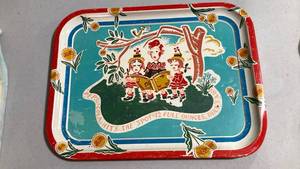 lot 2571 image: 1950s Pepsi-Cola Metal Serving Tray