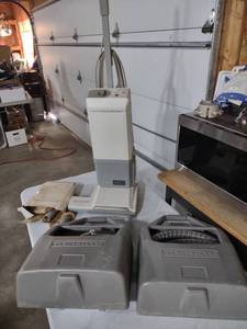 lot 3990 image: Electrolux Canister Vacuum Cleaner with Original Manual