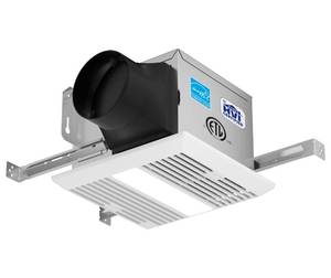 lot 3161 image: CIARRA Bathroom Exhaust Fan with LED Light, 100 CFM 2.0 Sones Quiet Ceiling Mount Ventilation Fan for Bathroom, Garage, Laundry, Office, Hotel, Warehouse, Easy Install