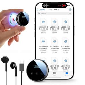 lot 3184 image: 64GB Voice Recorder with Playback, Magnetic Recording Device with Al-Triple Noise Cancellation, Voice Activated Recorder, 4800 Hours Portable Audio Recorder for Work, Lectures, Meetings
