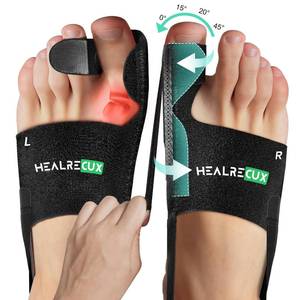 lot 3186 image: Healrecux Bunion Corrector for Women Men Big Toe, Bunion Splint Brace Big Toe Straightener for Bunion Relief, Bunion Fix Hallux Valgus Correction for Day Night Support