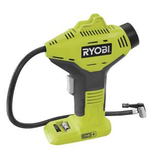 lot 3196 image: Ryobi R18PI-0 18V ONE Cordless High Pressure Inflator (Body Only)