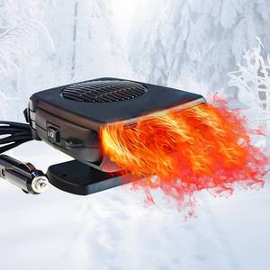lot 3223 image: Portable Car Heater, 12V 200W 2-in-1 Defroster Defogger with Handle, 2026 New Upgrade Fast Heating & Cooling Fan Plug into Cigarette Lighter for Car, RV, Travel