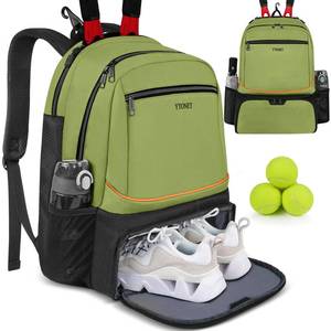 lot 3274 image: Ytonet Tennis Bag Tennis Backpack for Women Men 2 Rackets with Insulated Pocket Ventilated Shoe Compartment