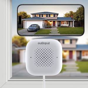 lot 3386 image: Outinput Window Camera, 2K 3MP WiFi Security Camera for Home Security, AI Color Night Vision, Motion Detection with Instant Alerts, 247 Recording, App Control, Works with Glass Window