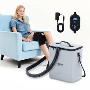 lot 3397 image: Golifen Cold Therapy Machine with Programmable Timer, Portable Ice Machine for Knee After Surgery, Cryotherapy Pain Relief with Compression Pad