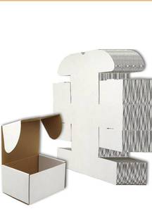 lot 3436 image: 7x5x4 inches Small Shipping Boxes Set of 50 - White Mailer Corrugated Cardboard Boxes for Shipping Packaging Mailing Products
