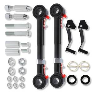 lot 3443 image: Torsiva JP-9004-JL 2PCS Front Stabilizer Sway Bar Link Quicker Disconnect System with 2.5 - 6 Lift for Jeep 2019 2020 2021 2022 Wrangler JL