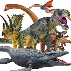 lot 3444 image: Lavesom 6PCS Jumbo Dinosaur Toy Set, Realistic Dinosaurs Toys for Kids - Large Dino Playset for Boys and Girls 3 4 5 6 7 Year Old Children Birthday Dinosaur Lovers