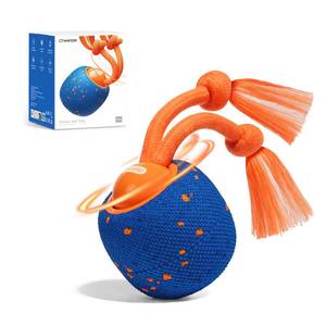 lot 3459 image: Cheerble Smart Interactive Dog Toy, Wicked Ball Rolly, Automatic Moving, Bouncing, Rotating, E-TPU Material, Active Rolling Interactive Dog Ball for Medium and Large Dogs (Blue)