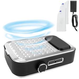 lot 3483 image: Rechargeable Nail Dust Collector with 2 Reusable Filtersr, 80W Powerful Dust Suction Machine Vacuum Nail Fan Dust Collector with Adjustable Suction for Nail Salons & DIY Home