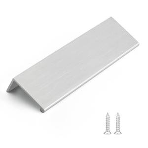 lot 3514 image: Rergy 18 Pack 5 INCH Cabinet Pulls Brushed Nickel Finger Pulls, Brushed Nickel Edge Pulls for Cabinet Kitchen Cabinet Edge Pulls, 128mm Cabinet Finger Pulls