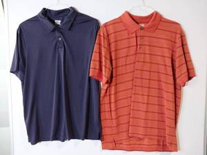 lot 67224 image: APPEARS NEW - 32 Degrees Cool & IZOD Golf Polo Shirts (Size XL) 2 Pack