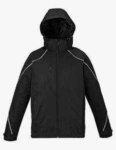 lot 67261 image: APPEARS NEW - North End Mens Angle Jacket with Detachable Hood BLACK (Size 3XL)
