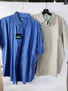 lot 67278 image: APPEARS NEW - Tri Mountain & Red Kap Work Shirt Set (Size XL)