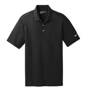 lot 67286 image: APPEARS NEW - Nike Golf Dri-Fit Black Polo Shirt (Size XL)