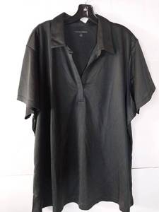 lot 67307 image: APPEARS NEW - Port Authority Mens Black Polo Shirt (Size 4XL)