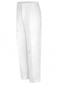 lot 67373 image: APPEARS NEW - PST White Professional Work Pants Style 407 (Size 3232)
