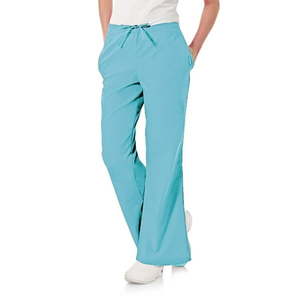 lot 66506 image: APPEARS NEW - Landau Women s 1 Flare Leg Scrub Pant & 1 Natural - 8335, (Size 2XL) 2 Pack