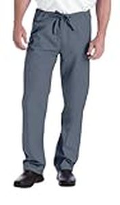 lot 66513 image: APPEARS NEW - Landau Unisex 1 Reversible Scrub Pant Scrub Bottom & 1 Natural - Light Grey (Size 2XL) 2 Pack