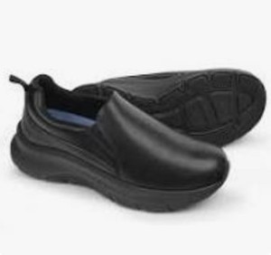 lot 66529 image: APPEARS NEW - Task Footonic Black Slip-On Shoes Size 5.5
