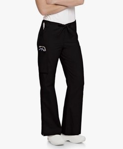 lot 66559 image: APPEARS NEW - Landau Cargo Flare Medical Scrub Pants (Size XSTall)