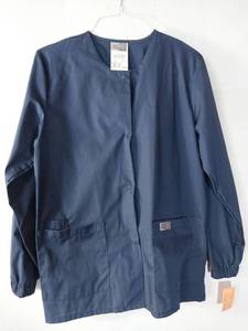 lot 66580 image: APPEARS NEW - Scrub Zone Navy Medical Jacket