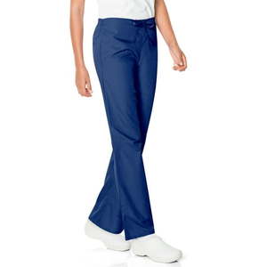 lot 66608 image: APPEARS NEW - Landau Women s Scrub Zone Modern Tailored Fit Breathable Fade Resistant 3 Pockets Elastic Basic Pull On Scrub  Style 83222 (Size Large) 2 Pack
