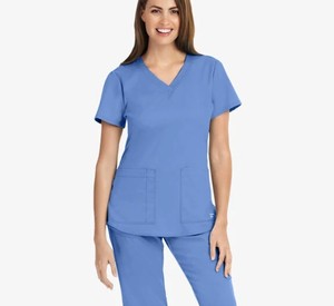 lot 66636 image: APPEARS NEW - Scrub Advantage Top Set Style 7873 CEIL (Size Large) 2 Pack